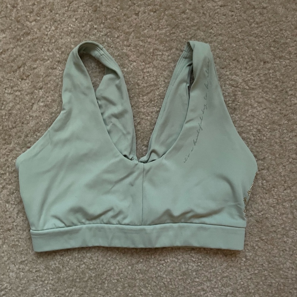 Gymshark x Whitney Simmons Bra - XS Miss Green